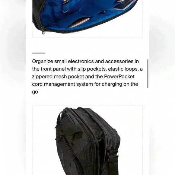 Thule Crossover 2
laptop bag 15.6" black - Picture 3 of 5